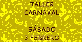 taller carnaval sabado 3 febrero club hipico afines